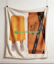 Hermes Throw Blankets